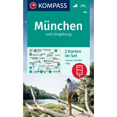 K 184 Munchen und Umgebung (2 mapy) K 184 Munchen und Umgebung (2 mapy)