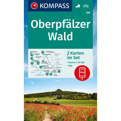 K 186 Oberpfalzer Wald (2 mapy) K 186 Oberpfalzer Wald (2 mapy)