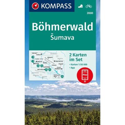 K 2000 Bohmerwald/Sumava (2 mapy) K 2000 Bohmerwald/Sumava (2 mapy)