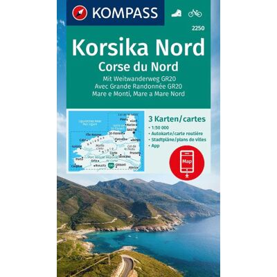K 2250 Korsika Nord (3 mapy kpl.) K 2250 Korsika Nord (3 mapy kpl.)