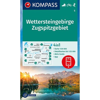 K 5 Wettersteingebirge, Zugspitzgebiet K 5 Wettersteingebirge, Zugspitzgebiet