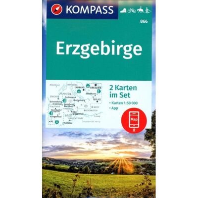 K 866 Erzgebirge (2 Karten im Set) K 866 Erzgebirge (2 Karten im Set)
