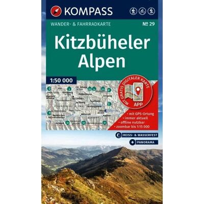 Kitzbuheler Alpen / Alpy Kitzbuhelskie. Wodoodporna mapa turystyczna Kitzbuheler Alpen / Alpy Kitzbuhelskie. Wodoodporna mapa turystyczna