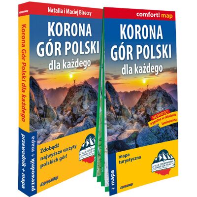 Korona Gór Polski dla każdego (przewodnik + mapa) Korona Gór Polski dla każdego (przewodnik + mapa)