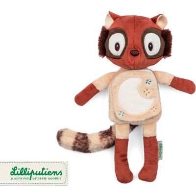 Lilliputiens Przytulanka Z Książeczką Lemur Elvis 6m+ Lilliputiens Przytulanka Z Książeczką Lemur Elvis 6m+
