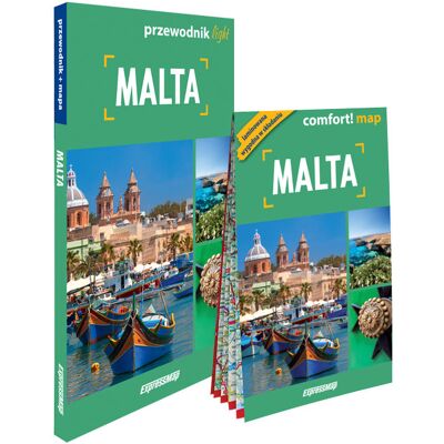 Malta light: przewodnik + mapa Malta light: przewodnik + mapa