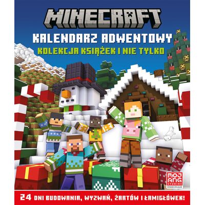 Minecraft. Kalendarz adwentowy. Kolekcja książek i nie tylko Minecraft. Kalendarz adwentowy. Kolekcja książek i nie tylko