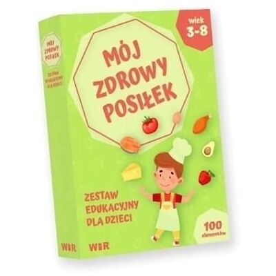 Inny producent Mój Zdrowy Posiłek. Zestaw Edukacyjny Dla Dzieci - Justyna Malinowska Inny producent Mój Zdrowy Posiłek. Zestaw Edukacyjny Dla Dzieci - Justyna Malinowska