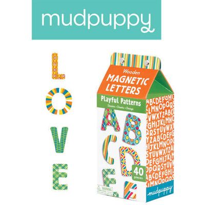 Mudpuppy, drewniane magnesy, zestaw Mudpuppy, drewniane magnesy, zestaw