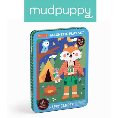 Mudpuppy Magnetyczne postacie Wesoły biwak 4+ Mudpuppy Magnetyczne postacie Wesoły biwak 4+