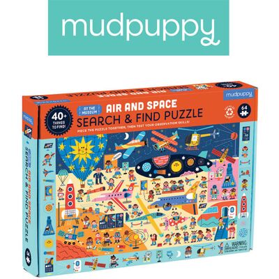 Mudpuppy, puzzle, obserwacyjne Mudpuppy, puzzle, tradycyjne Muzeum lotnictwa i kosmosu, 64 el. Mudpuppy, puzzle, obserwacyjne Mudpuppy, puzzle, tradycyjne Muzeum lotnictwa i kosmosu, 64 el.