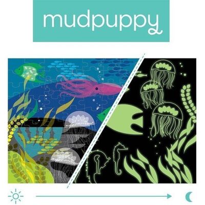 Mudpuppy, puzzle, świecące w ciemności Pod Wod, 100 el. Mudpuppy, puzzle, świecące w ciemności Pod Wod, 100 el.