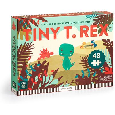 Mudpuppy Puzzle Tiny T.rex 48 elementów 3+ Mudpuppy Puzzle Tiny T.rex 48 elementów 3+
