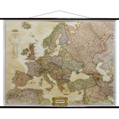 National Georaphic National Geographic, Europa Executive mapa ścienna polityczna 1:5 471 000 National Georaphic National Geographic, Europa Executive mapa ścienna polityczna 1:5 471 000