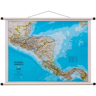 National Geographic, mapa ścienna polityczna Ameryka Centralna, 1:2 541 000 (j. angielski) National Geographic, mapa ścienna polityczna Ameryka Centralna, 1:2 541 000 (j. angielski)