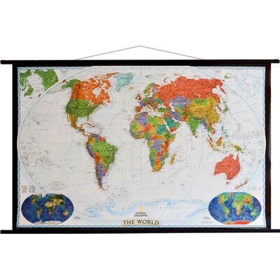 National Geographic, mapa ścienna Świat, 1:23 100 000 National Geographic, mapa ścienna Świat, 1:23 100 000