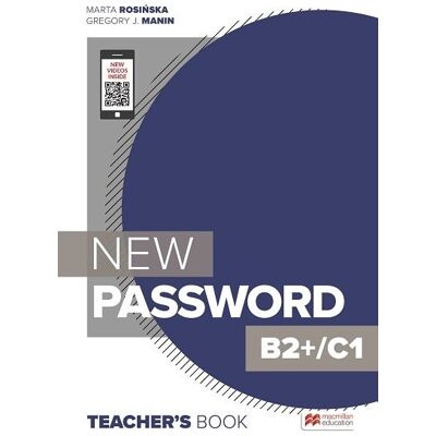 New Password B2+/C1. Książka nauczyciela z kodem do aplikacji MEE New Password B2+/C1. Książka nauczyciela z kodem do aplikacji MEE
