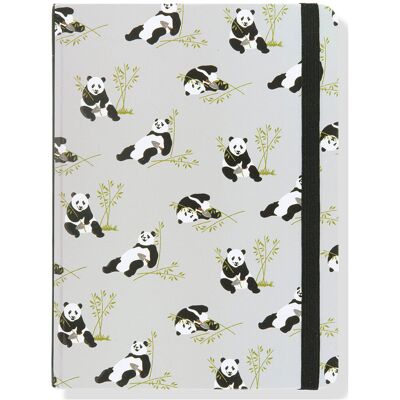 Notatnik Midi Pandy Peter Pauper Press, W Linie Notatnik Midi Pandy Peter Pauper Press, W Linie