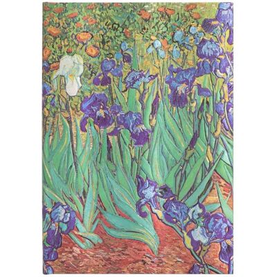Notatnik w linie, Paperblanks, Van Gogh’s Irises, midi Notatnik w linie, Paperblanks, Van Gogh’s Irises, midi