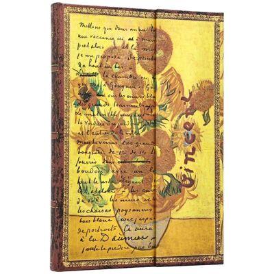 Notatnik w linie Paperblanks Van Gogh Sunflowers, Embellished Manuscripts Collection Midi Notatnik w linie Paperblanks Van Gogh Sunflowers, Embellished Manuscripts Collection Midi