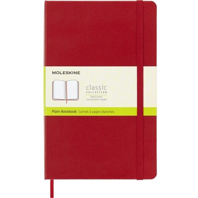 Notes Moleskine Classic L (13x21cm) Gładki, Twarda Oprawa, Czerwony Notes Moleskine Classic L (13x21cm) Gładki, Twarda Oprawa, Czerwony