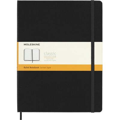 Notes Moleskine Classic Xl (19x25cm) W Linie, Twarda Oprawa, Czarny Notes Moleskine Classic Xl (19x25cm) W Linie, Twarda Oprawa, Czarny