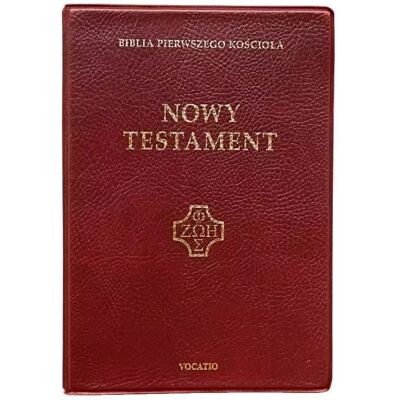 Nowy Testament BPK kieszonkowy bordo Nowy Testament BPK kieszonkowy bordo