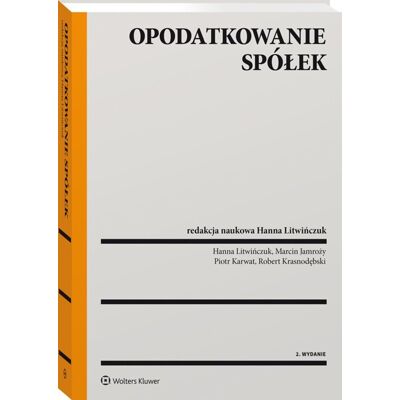 Opodatkowanie spółek Opodatkowanie spółek