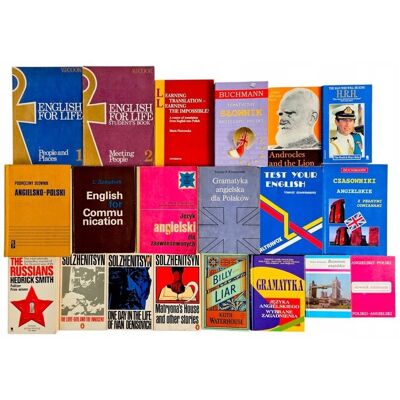 Pakiet 20x Książki Nauka Języka Angielskiego Literatura Słowniki English Gramatyka Pakiet 20x Książki Nauka Języka Angielskiego Literatura Słowniki English Gramatyka