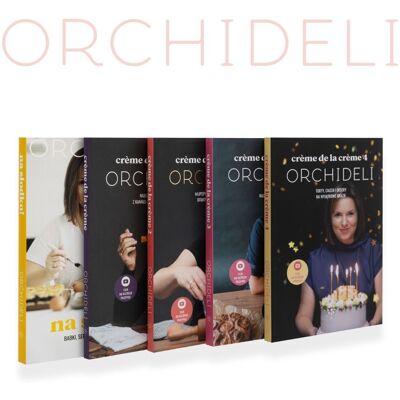 PAKIET: 5 książek Orchideli – Crème de la crème 1, 2, 3, 4 + Na słodko! PAKIET: 5 książek Orchideli – Crème de la crème 1, 2, 3, 4 + Na słodko!