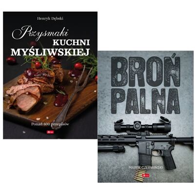 Pakiet: Broń palna / Przysmaki kuchni myśliwskiej Pakiet: Broń palna / Przysmaki kuchni myśliwskiej