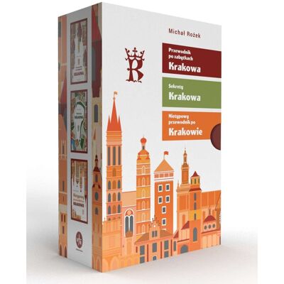Pakiet: Sekrety Krakowa, Przewodnik po zabyt - kach Krakowa, Nietypowy przewodnik po Krakowie Pakiet: Sekrety Krakowa, Przewodnik po zabyt - kach Krakowa, Nietypowy przewodnik po Krakowie