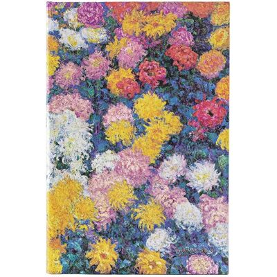 Paperblanks, Notatnik w kropki, Monet’s Chrysanthemums Midi Paperblanks, Notatnik w kropki, Monet’s Chrysanthemums Midi