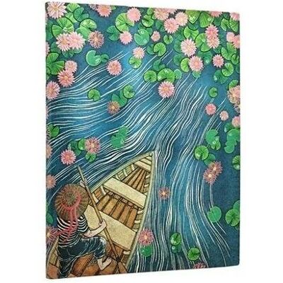 Paperblanks Notatnik w linie Lotus River midi 225x175 mm Paperblanks Notatnik w linie Lotus River midi 225x175 mm