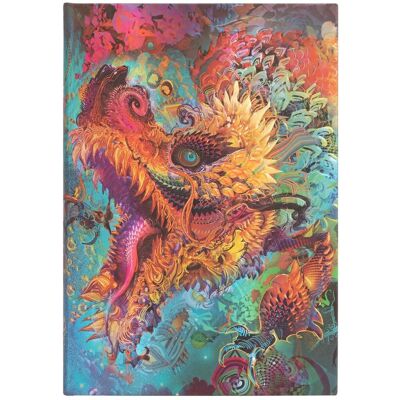 Paperblanks, notes w linie, Humming Dragon Midi Paperblanks, notes w linie, Humming Dragon Midi
