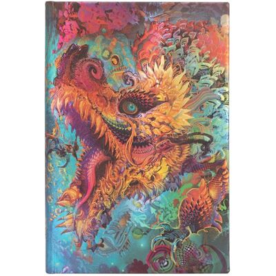 Paperblanks, notes w linie, Humming Dragon Mini Paperblanks, notes w linie, Humming Dragon Mini