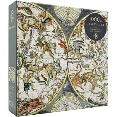 PAPERBLANKS, puzzle 1000 celestial planisphere pa9944-4 PAPERBLANKS, puzzle 1000 celestial planisphere pa9944-4