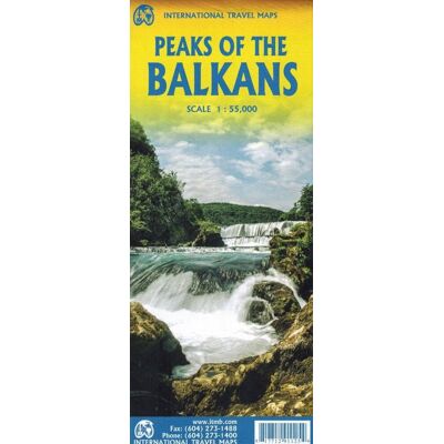 Peaks of Balkans / Szczyty Bałkanów. Południowo-zachodnie Bałkany. Mapa samochodowo-turystyczna. Peaks of Balkans / Szczyty Bałkanów. Południowo-zachodnie Bałkany. Mapa samochodowo-turystyczna.
