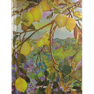 Peter Pauper Press, Notatnik, Drzewo Cytrynowe, Szyty, 80k, Linie Peter Pauper Press, Notatnik, Drzewo Cytrynowe, Szyty, 80k, Linie