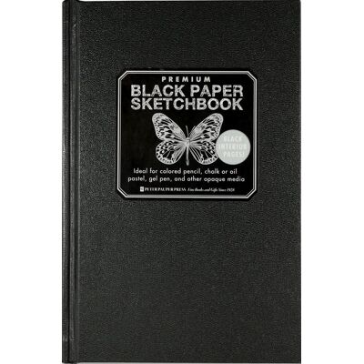 Peter Pauper Press, Szkicownik Premium Czarny Papier Peter Pauper Press, Szkicownik Premium Czarny Papier