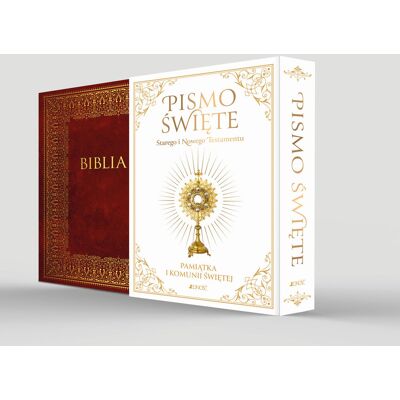 Pismo Święte Starego i Nowego Testamentu. Biblia Domowa.. Pamiątka I Komunii Świętej Pismo Święte Starego i Nowego Testamentu. Biblia Domowa.. Pamiątka I Komunii Świętej