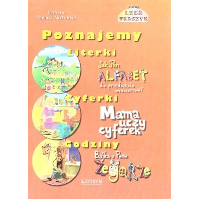 Poznajemy literki, cyferki, godziny + CD Poznajemy literki, cyferki, godziny + CD