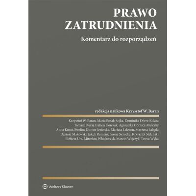 Prawo zatrudnienia. Komentarz do rozporządzeń Prawo zatrudnienia. Komentarz do rozporządzeń