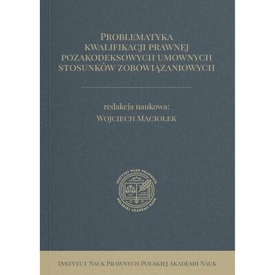 Problematyka kwalifikacji prawnej... Problematyka kwalifikacji prawnej...