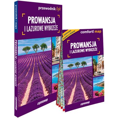 Prowansja i Lazurowe Wybrzeże light: przewodnik + mapa Prowansja i Lazurowe Wybrzeże light: przewodnik + mapa