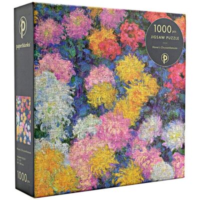 Paperblanks Puzzle 1000 Monet S Chrysanthemums Pa9761-7 Paperblanks Puzzle 1000 Monet S Chrysanthemums Pa9761-7