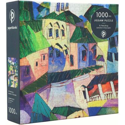 Paperblanks Puzzle 1000 Pc St. Petersburg Lentulov S Cityscapes Paperblanks Puzzle 1000 Pc St. Petersburg Lentulov S Cityscapes