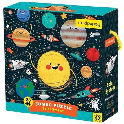 Puzzle Podłogowe Jumbo Układ Słoneczny 25 elementów Mudpuppy Puzzle Podłogowe Jumbo Układ Słoneczny 25 elementów Mudpuppy