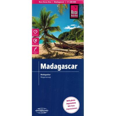 Reise Know-How Landkarte Madagaskar 1 : 1.200.000 Reise Know-How Landkarte Madagaskar 1 : 1.200.000