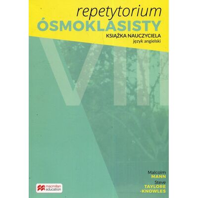 Repetytorium Ósmoklasisty język angielski Książka nauczyciela + 2CD Repetytorium Ósmoklasisty język angielski Książka nauczyciela + 2CD